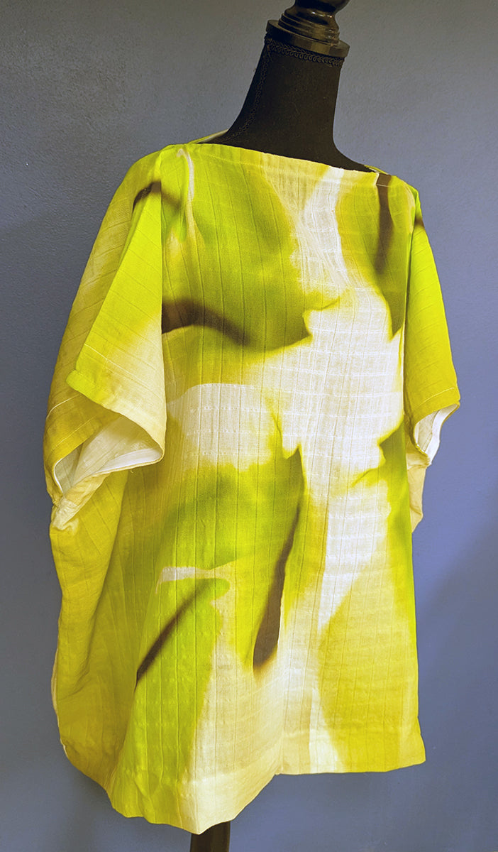 Gauze Tunic - Yellow Amaryllis