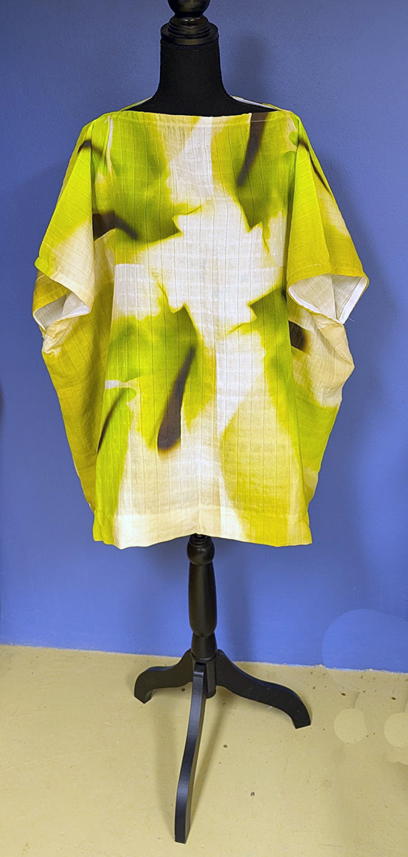 Gauze Tunic - Yellow Amaryllis