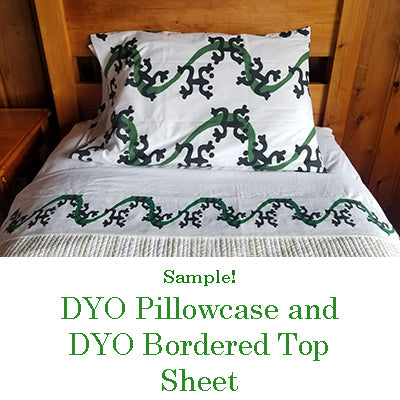 Design It Yourself DYO Bordered Flat Sheet