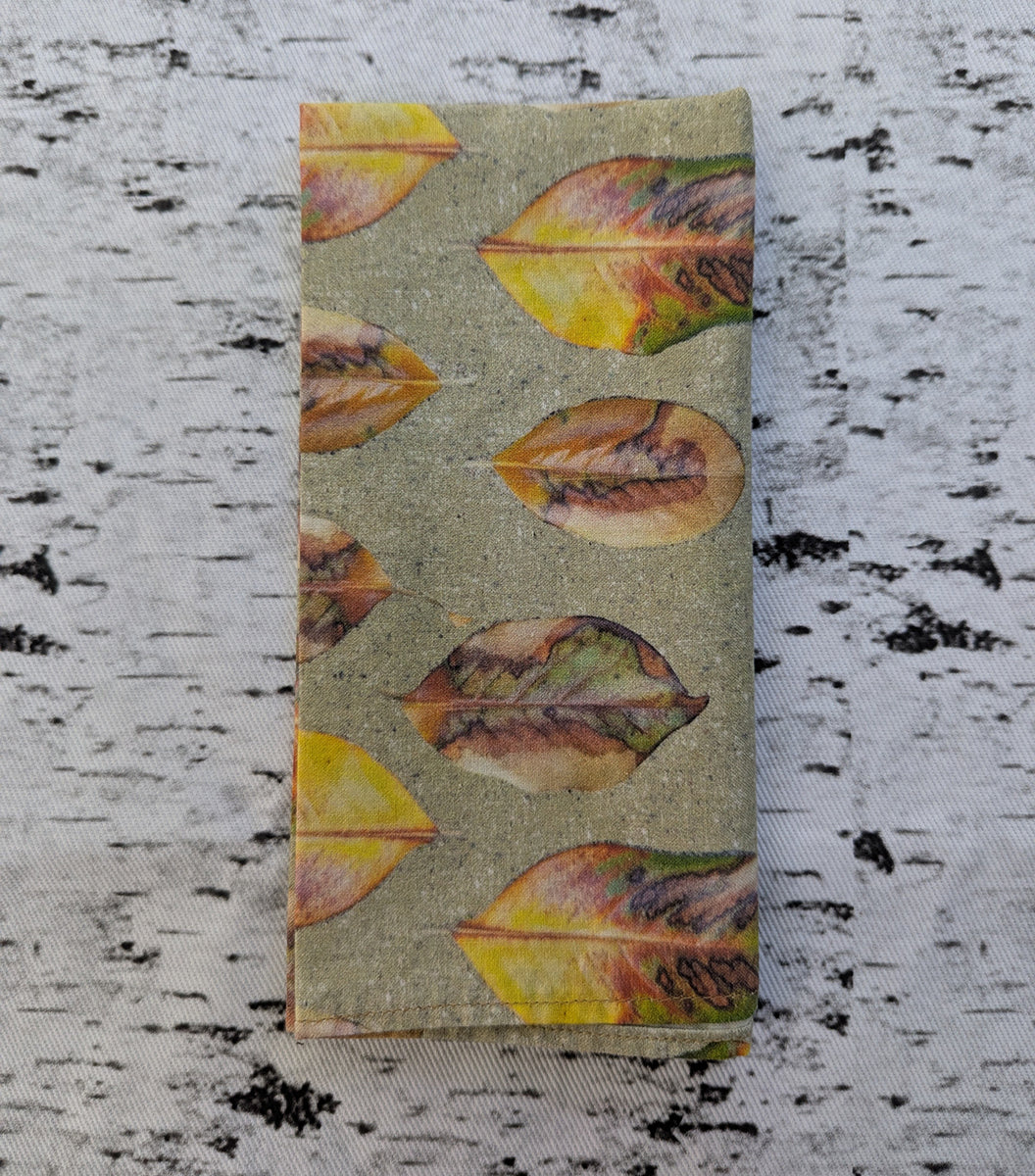 Fall Leaves Cotton Napkins
