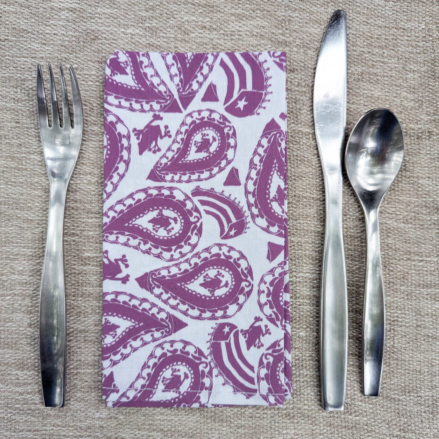 Puerto Rican Paisley Napkins (Sets of 4)