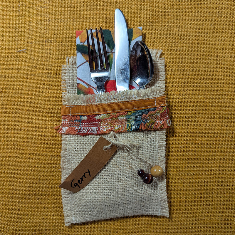 Napkin and Silverware Pockets (Sets of 4)