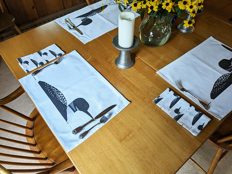 Loon Place Mats (Set of 4)
