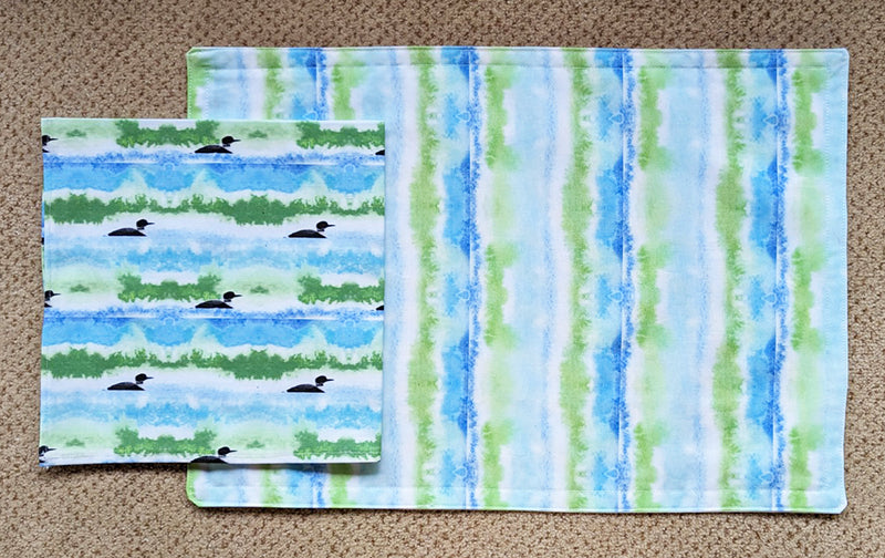 Wavy Water I Place Mat (Sold Individually)