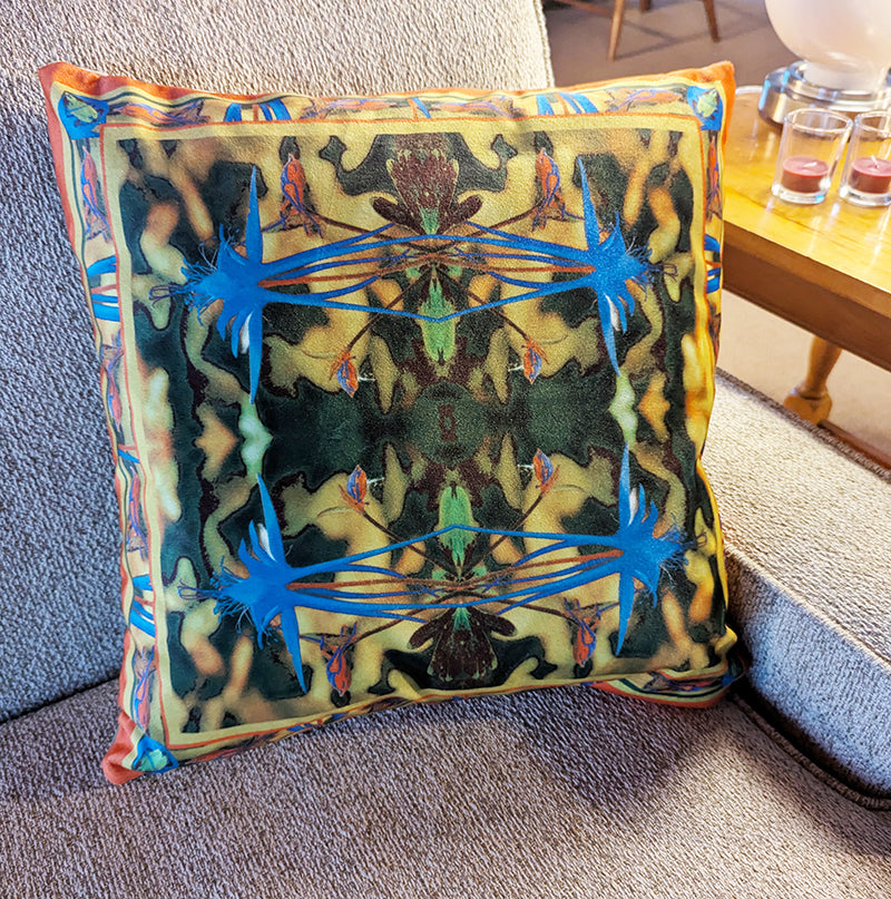 17"x 17" Turkish Flowers Pillow Sham