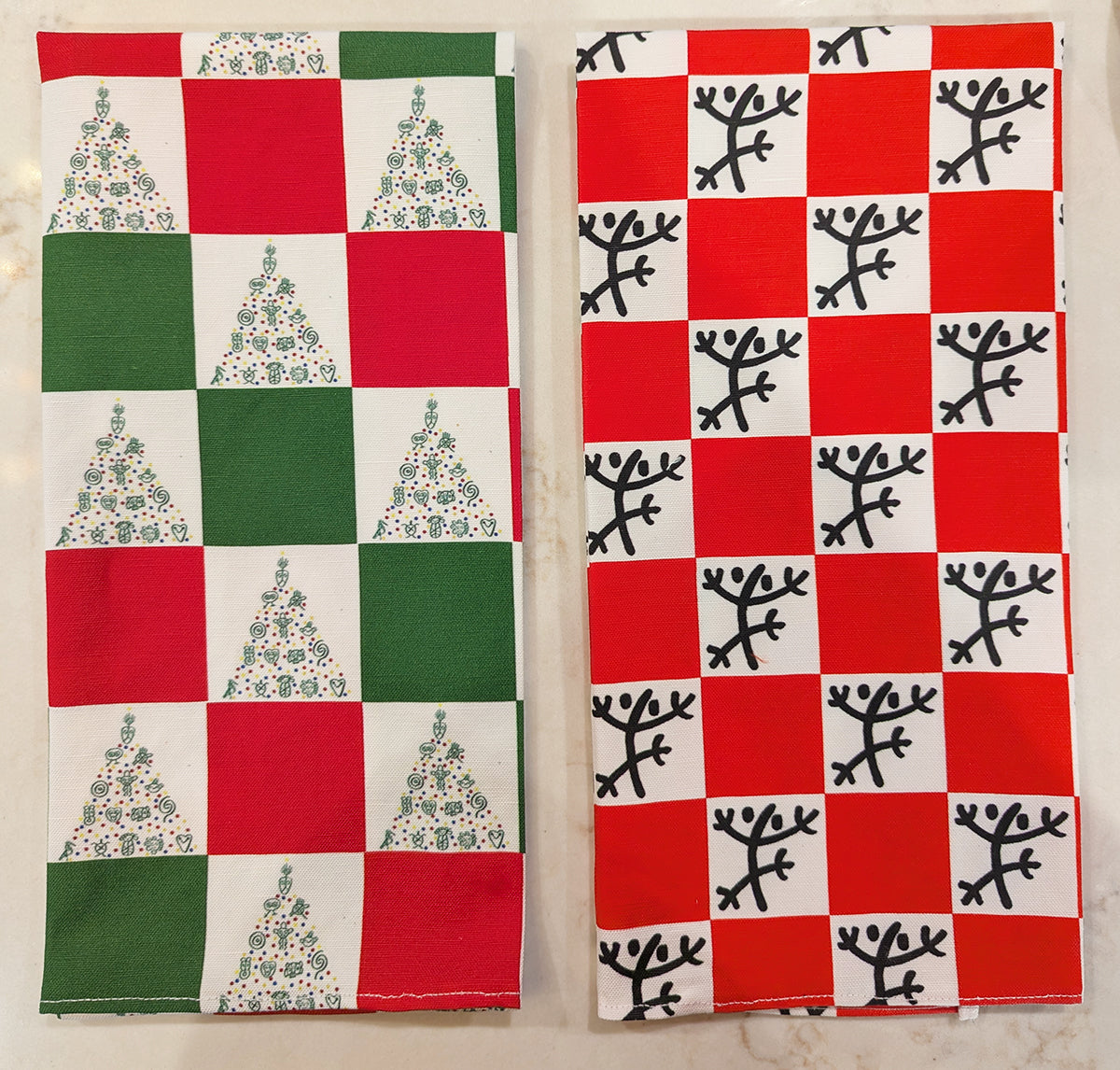 Christmas Tree Tea Towel