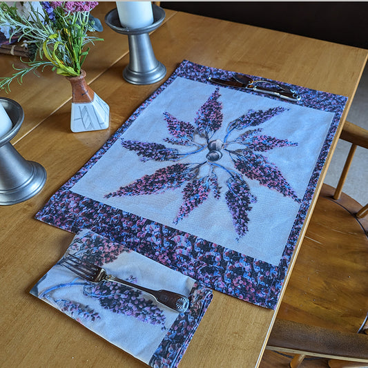 Winter Sumac Placemats and Napkins (Sold Individually)