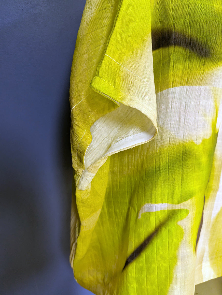 Gauze Tunic - Yellow Amaryllis