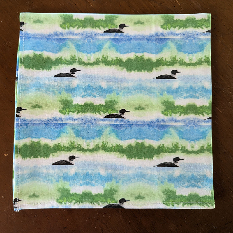 Swimming Loons Napkins (Sold Individually)