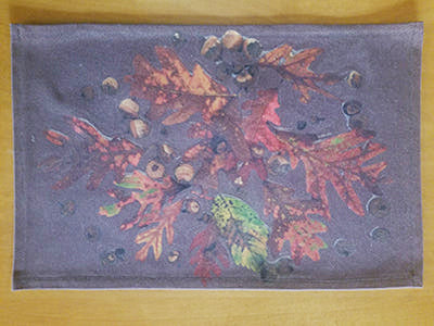 Acorns and Fall Leaves Small Runners - Simple