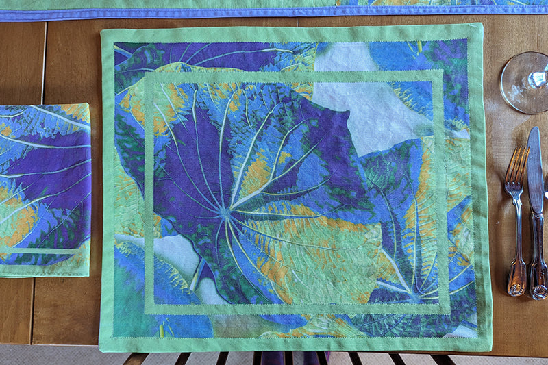 Rainforest (Lilac&Green) Placemats (Sold Individually)