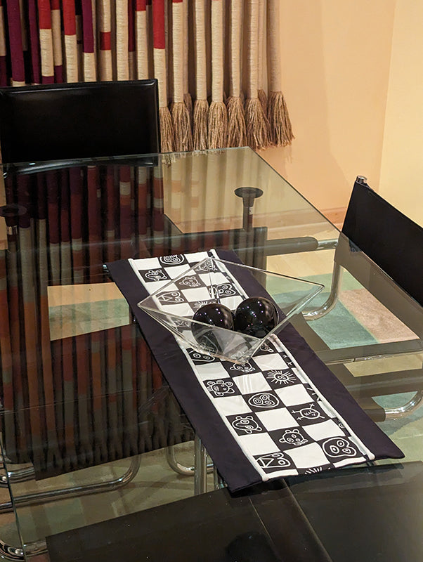 Taino Grid Table Runner