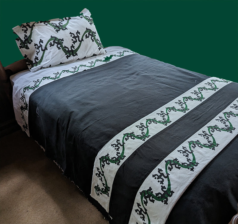 Taino Coqui & Green Ribbon Set
