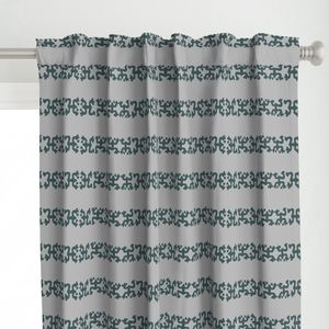 Teal & Grey Taino Coquis - Four Designs