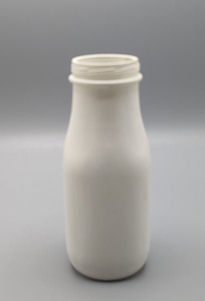 Painted Bottle Vases - White