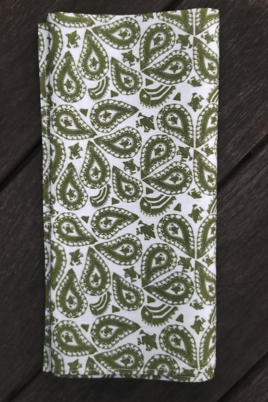 Puerto Rican Paisley Napkins (Sold Individually)