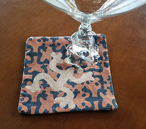 Two Color Taino Coqui Coaster - Set of 4