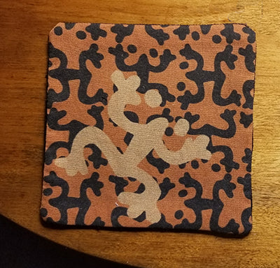 Two Color Taino Coqui Coaster - Set of 4