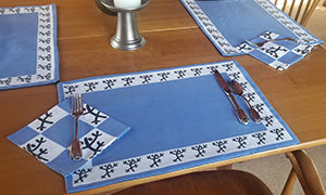 Dancing Coqui (Frogs) Place Mats (Set of Two)