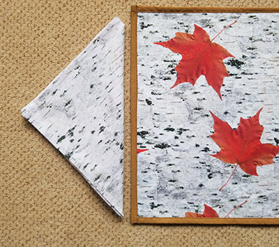 Birch Bark Dinner Napkin (Sold Individually)