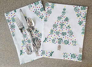 Taino Tree Dinner Napkin (Sold Individually)