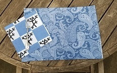 Checks & Taino Coqui Dinner Napkin (Sold Individually)