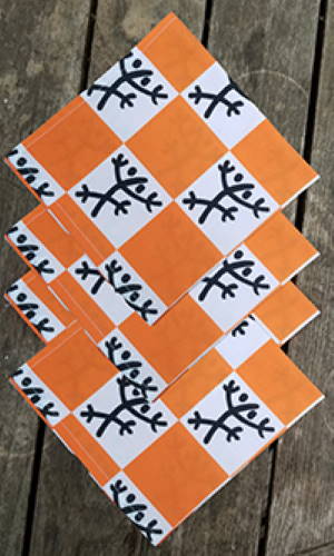 Checks & Taino Coqui Dinner Napkin (Sets of 4)