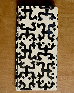 Black and Tan Taino Coqui Dinner Napkins (Sold Individually)