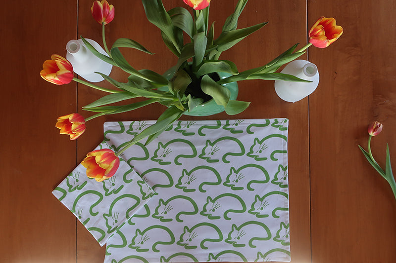 Sleeping Cat Placemats (4 colors \Sold Individually)