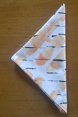 Orange Splash Napkins