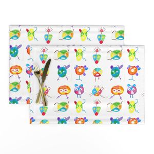 Crazy Critters Watercolors 1 - Three Designs