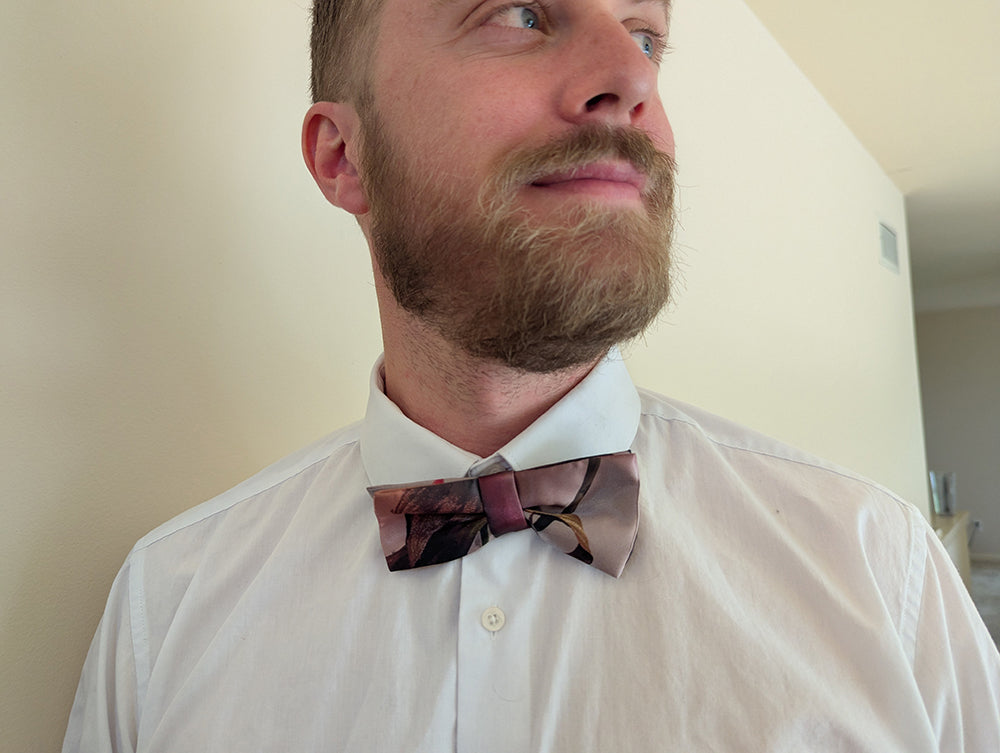 Formal Wear Accessories Set: Cummerbund, Bow Tie and Pocket Square