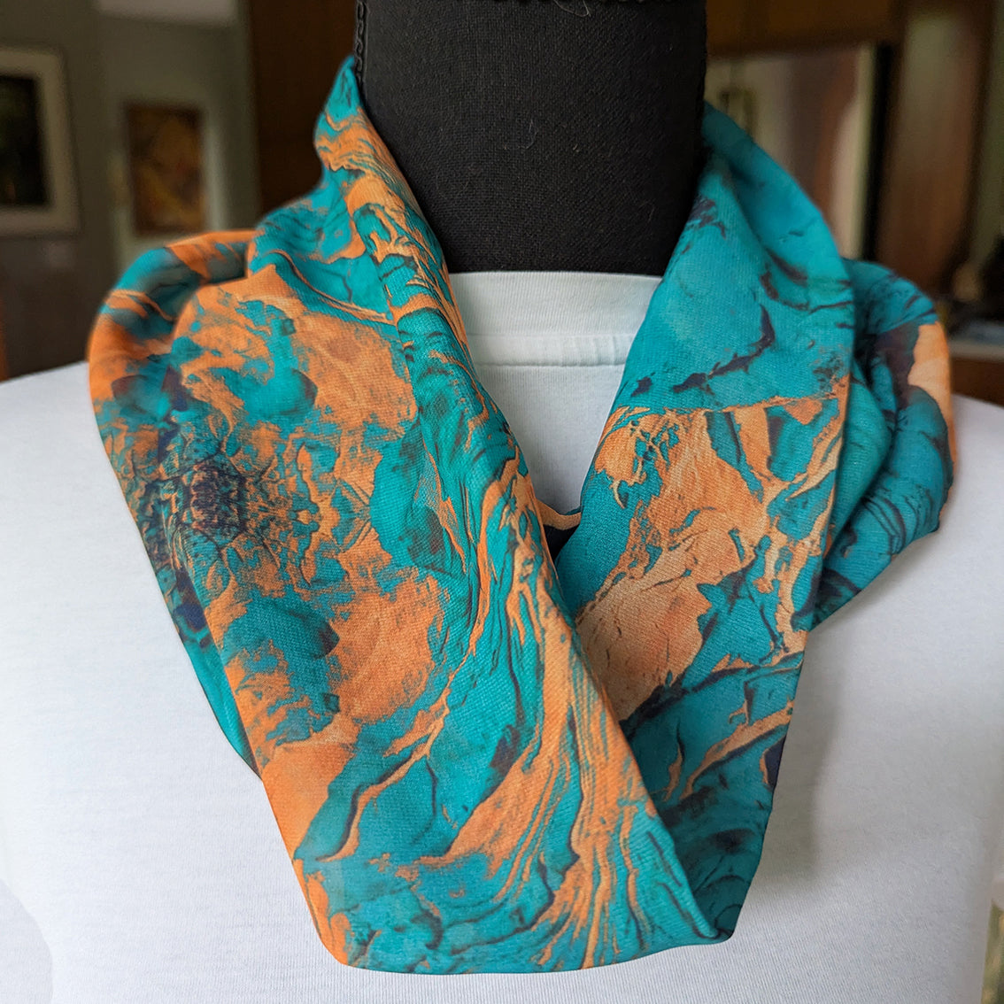 Chiffon Scarf - Cool Sandstone
