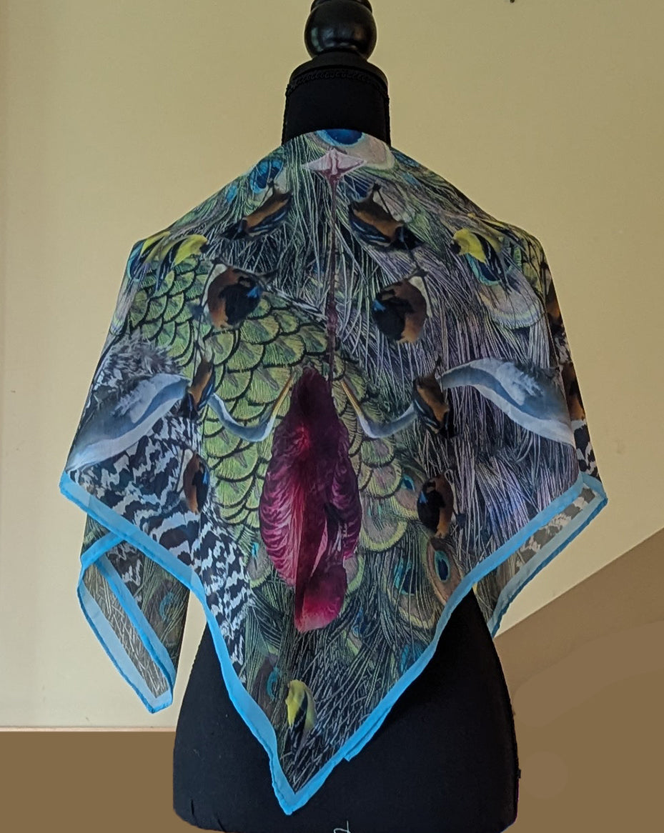 A World of Birds Scarf