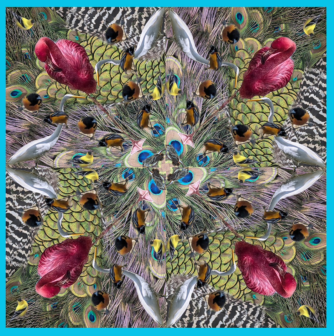A World of Birds Scarf