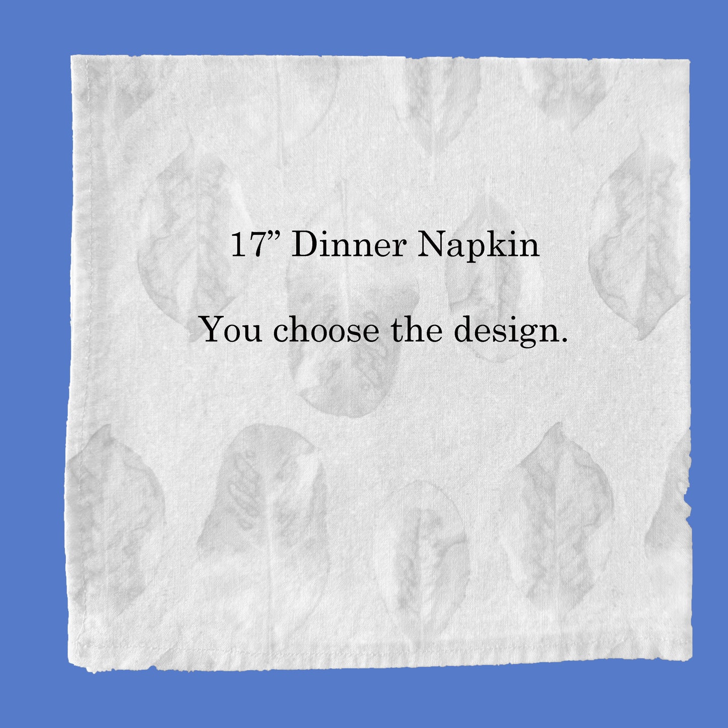 Design Your Own Napkins