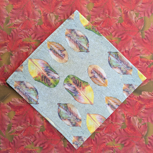 Fall Leaves Cotton Napkins