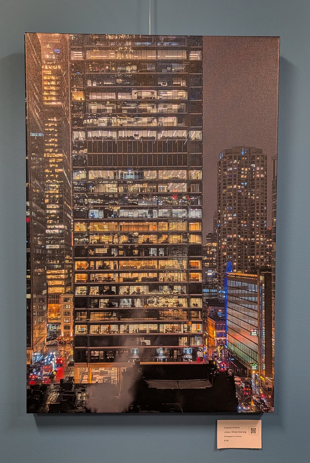 Urban Winter Evening