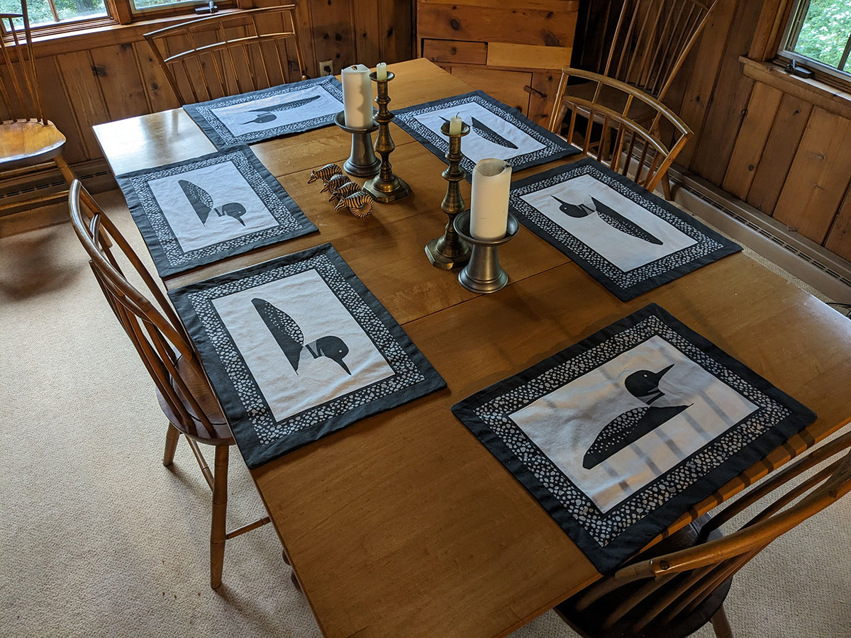 Dana's Loon Place Mat (Sold Individually)