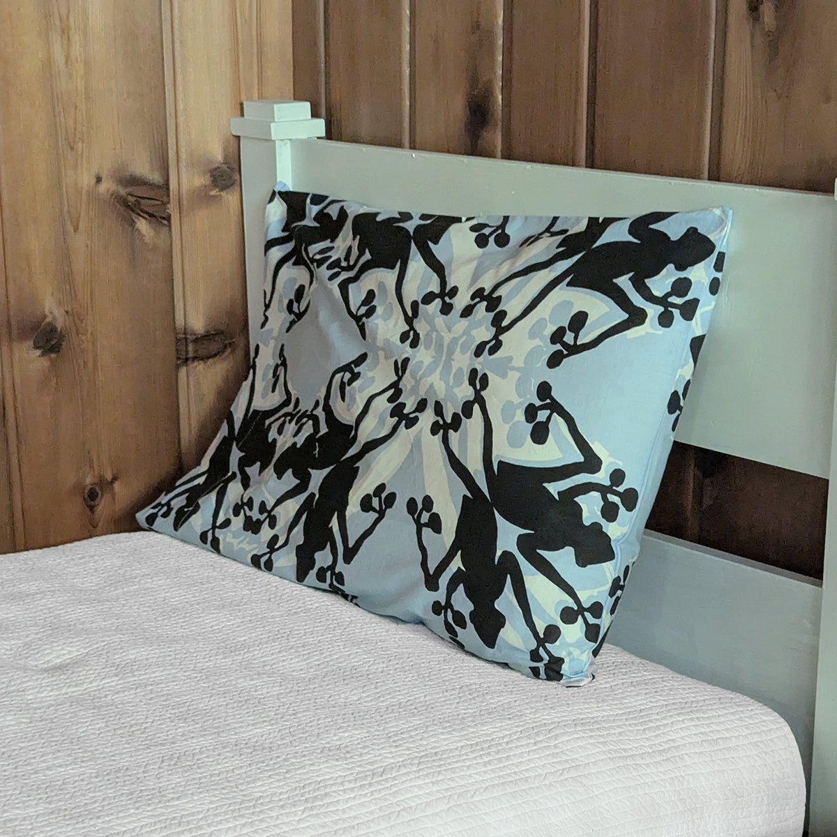 Blue Frogs Pillowcase