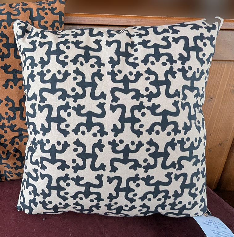 Brown and Black Coqui Pillows