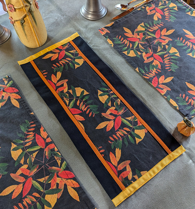 Black Sumac Table Runners