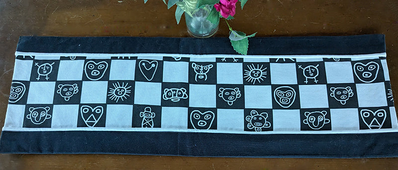 Taino Grid Table Runner