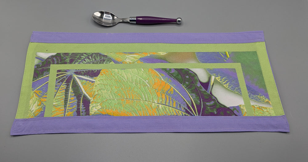 Rainforest (Lilac&Green) Table Runners