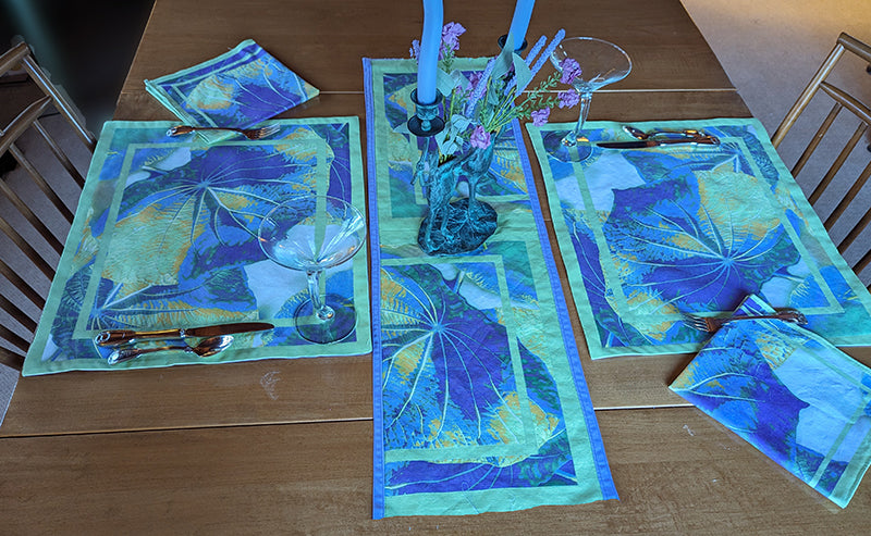 Rainforest (Lilac&Green) Placemats (Sold Individually)