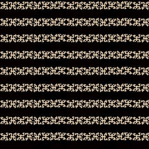 Black & Tan Taino Coquis - Four Designs