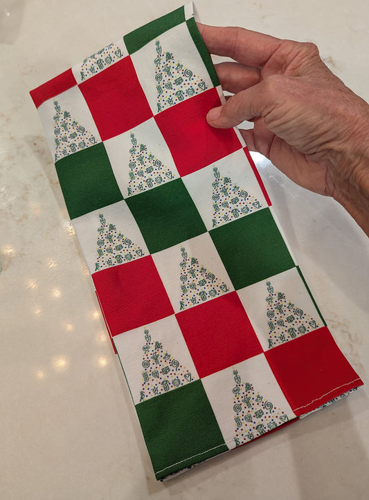 Christmas Tree Tea Towel