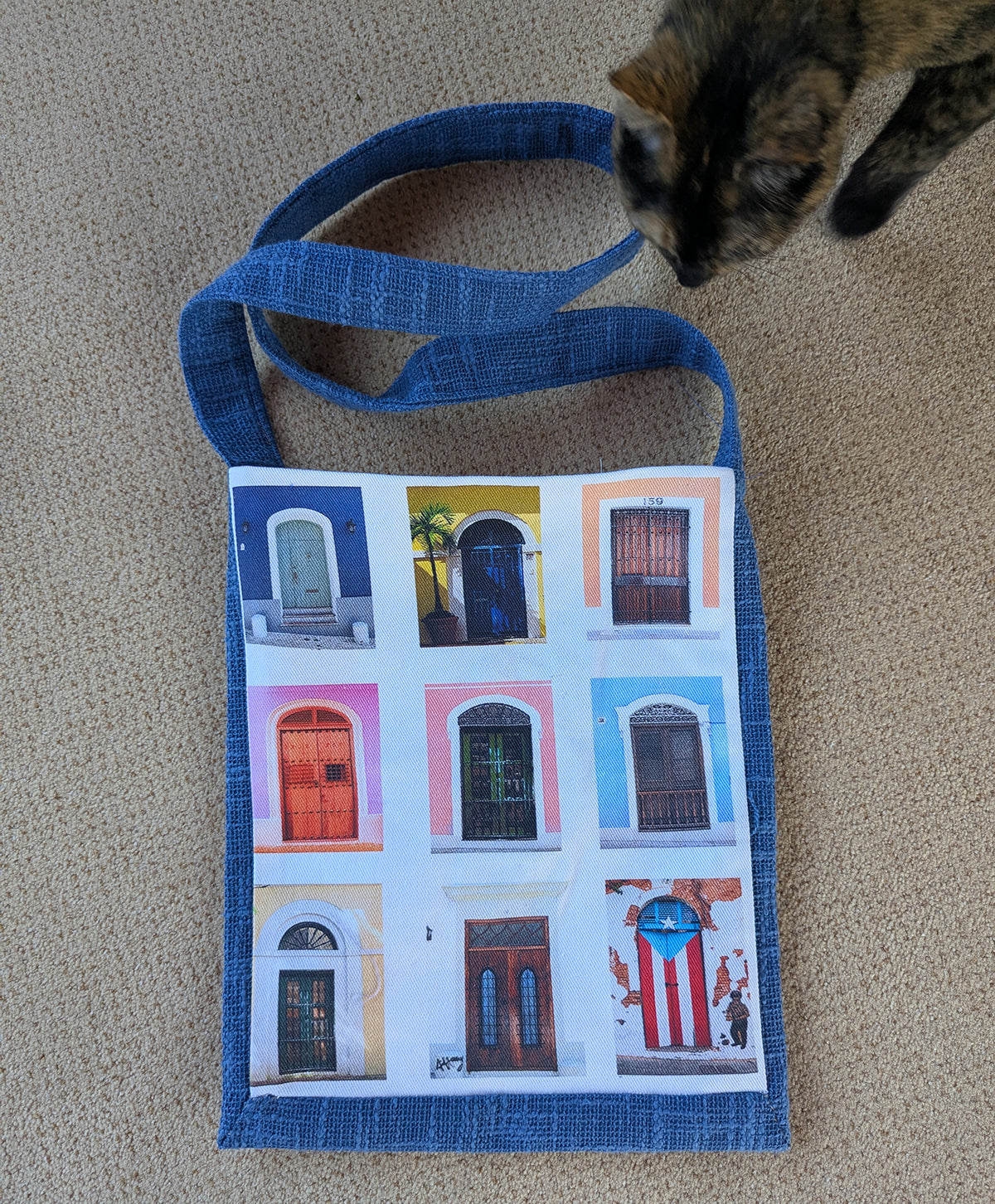 Doors of Old San Juan Tote Bag (Three Versions)