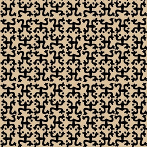 Black & Tan Taino Coquis - Four Designs