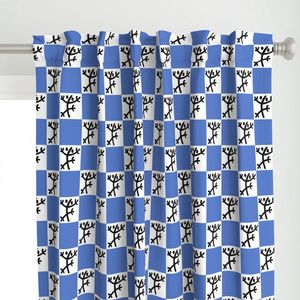 Frogs  in Checks - Four Designs